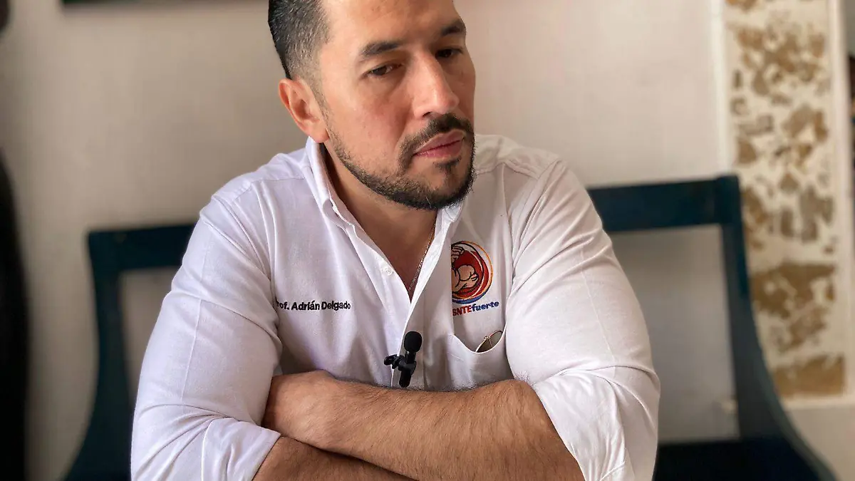 Adrián Delgado, aspirante a la secretaría general de la sección 16 del SNTE